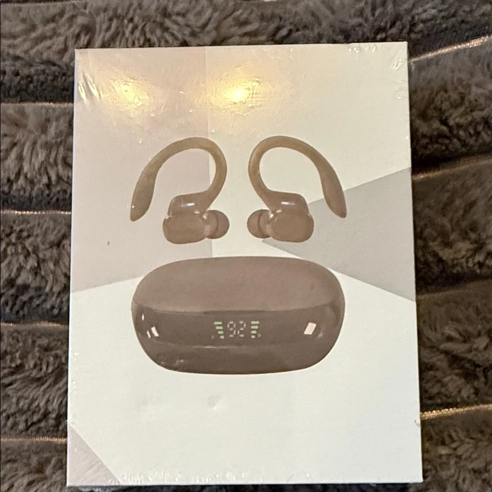 Wireless Earbuds with Charging Case - Black